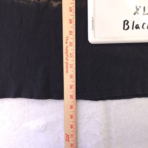 DOM Wolf Close Graphic Short Sleeve T Shirt Mens Size Extra Large XL Black - Picture 6 of 9